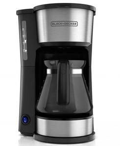 lot 45352 image: BlackDecker - 4-in-1 5-Cup Coffeemaker - Black