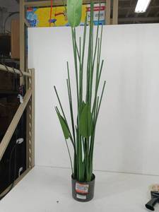 lot 45389 image: plastic evergreen skybird plant ornamental plants artificial sky bird tree for office decoration
