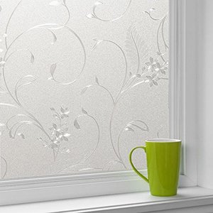 lot 35470 image: Cumyton Self-Adhesive Window Film Door Sticker Glass Film 23.6 by 78.7 inch