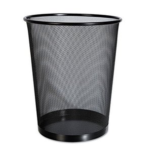 lot 30472 image: Mesh 18 qt. Wastebasket - Black