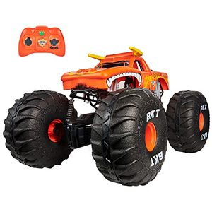 lot 40964 image: Monster Jam, Official MEGA El Toro Loco, All-Terrain Remote Control Monster Truck for Boys Kids and Adults, 16 Scale