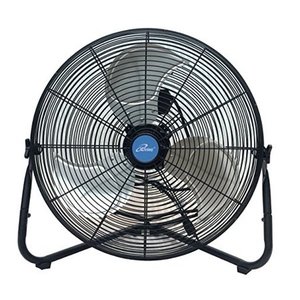 lot 40967 image: iLIVING ILG8F20 Wall Fan, 5830 CFM - 20 inch, Black (B07FGL4H4Y)