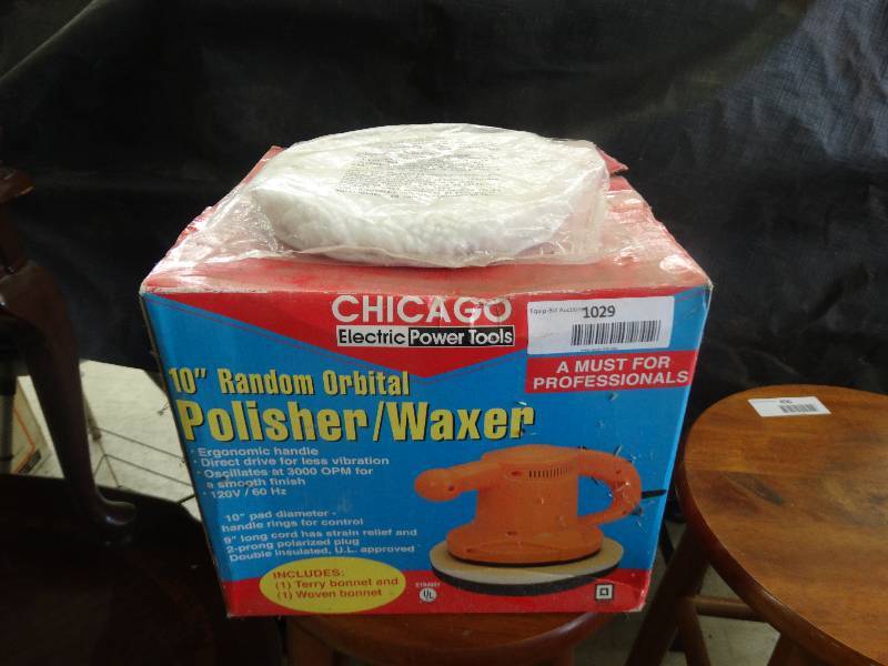 lot 1029 image: Chicago Electric Power Tools 10 Random Orbit PolisherWaxer.