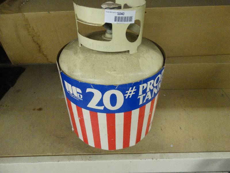 lot 1040 image: Propane Tank.