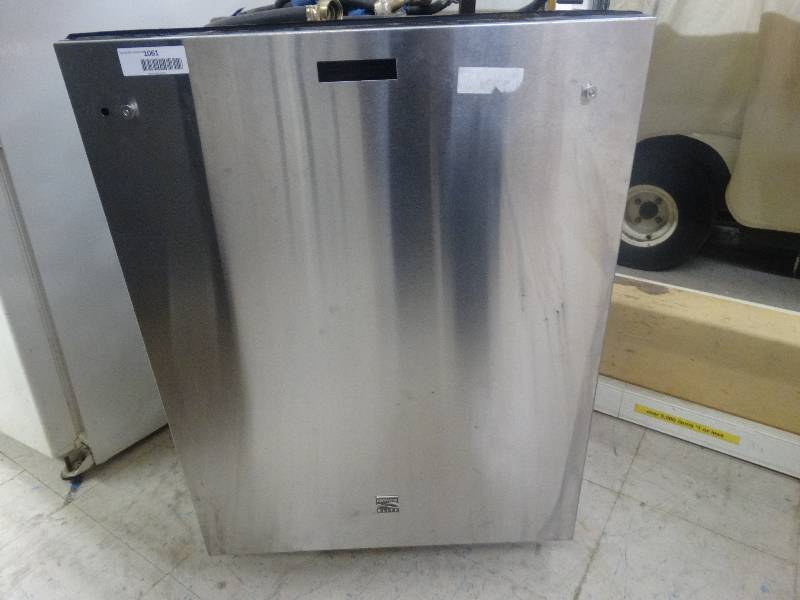 lot 1061 image: Stainless Steel Kenmore Elite Nice Dish Washer.