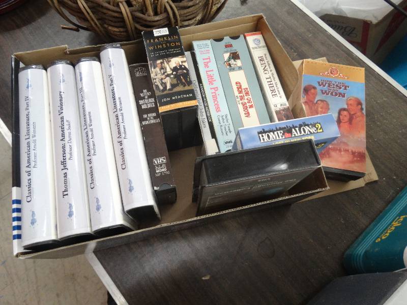 lot 1097 image: Box Of VHS.