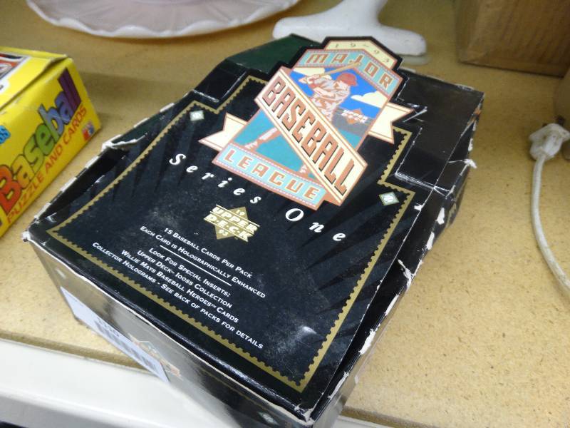 lot 1110 image: Box Of Open-Packaged 1933 Major League Baseball Cards. Series One.