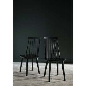 lot 29686 image: Safavieh Burris Contemporary Spindle Side Chair Set of 2