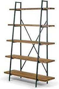 lot 29626 image: glamour home etagere brown entryway shelf
