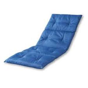 lot 29641 image: Greendale home Fashions outdoor chaise lounge cushion blue