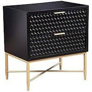 lot 29663 image: alpine black night stand