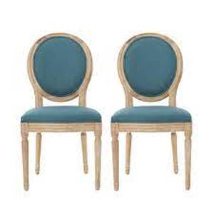 lot 29681 image: phinnaeus French Country dining chair set of 2 green