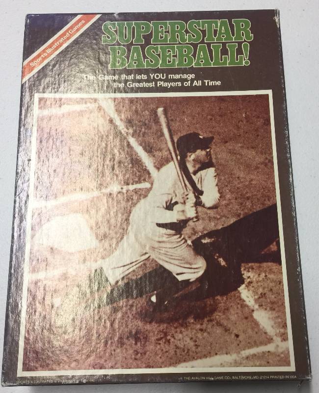 lot 1094 image: 1975 Baseball Superstars Baseball Board Game With Babe Ruth on Box