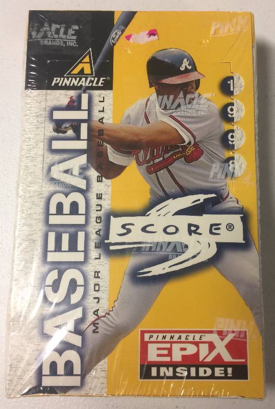 lot 1133 image: Factory Sealed 1998 Score Wax Box wEPIX Inserts