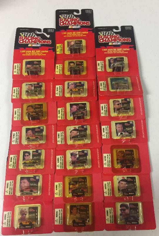 lot 1157 image: 22 TWENTY TWO Factory Sealed Diecast Racing Champion NASCAR Mini Cars