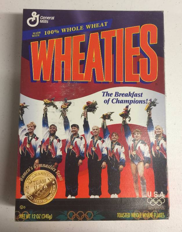 lot 1177 image: 1996 Olympics Womens Team Wheaties Box Never Been Opened