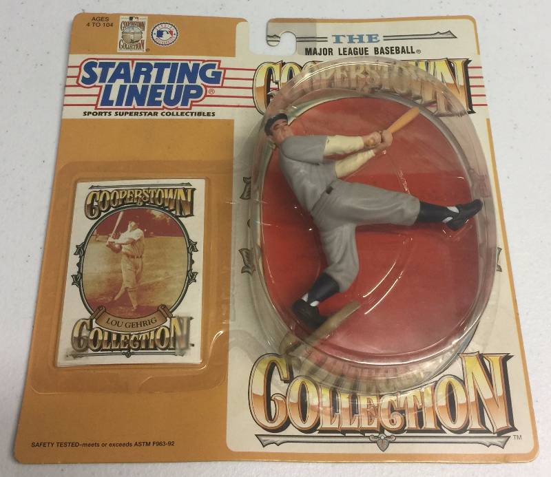 lot 1190 image: 1994 Starting Lineup Cooperstown Collection Babe Ruth New York Yankees New In Package