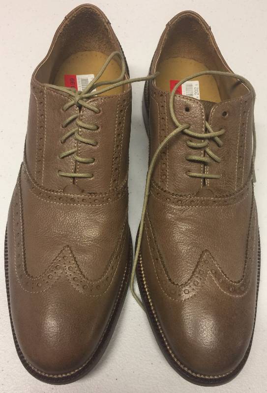 lot 1196 image: Brand New Cole Haan Size 10 Mens Shoes Brown Leather