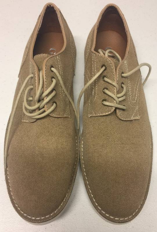 lot 1197 image: Brand New Guess Mens Size 10 Brown Suede Shoes