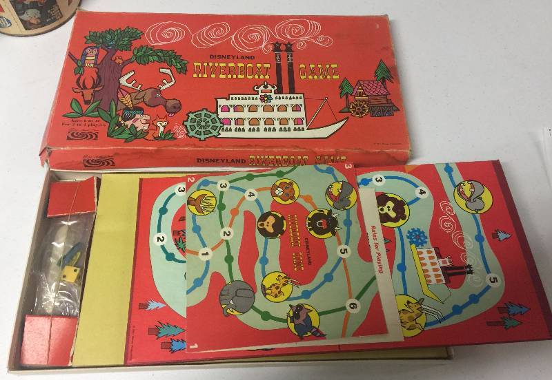lot 1206 image: Original Disneyland Riverboat Board Game