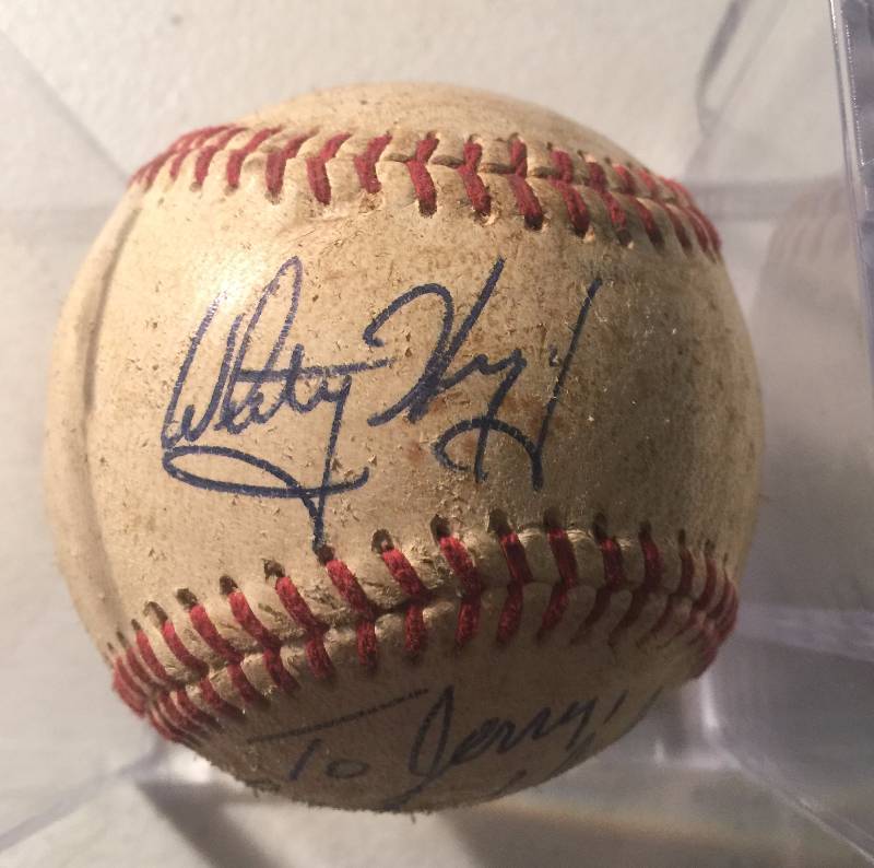 lot 923 image: Official Northern League Baseball Signed By Whitey Ford & Bert Blyleven Two Hall of Famers