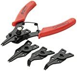lot 28005 image: Performance Tool W1159 5 Pc Comb Snap Ring Plier Set