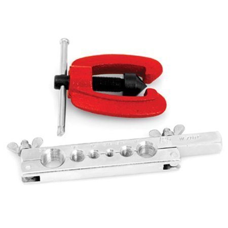 lot 1390 image: 3 items one price - Valve Spring Compressor W84401, Brake Pad Spreader W209, Flaring Tool Kit W701C