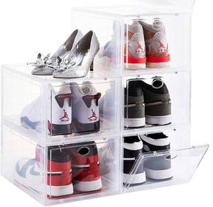 lot 16203 image: SNEAKER BOX STORAGE FOR SNEAKERS SET OF 5