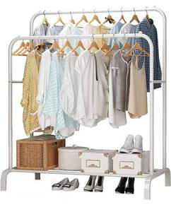 lot 16208 image: UDEAR GARMET RACK WHITE
