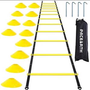 lot 16214 image: PACEARTH AGILITY LADDER TRAINING KIT