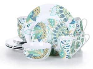 lot 16225 image: VEWEET DINNERWARE SET DECORATIVE PATTERN