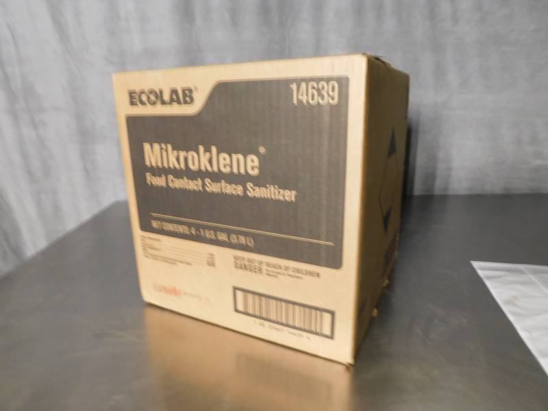 Ecolab Mikroklene Food Contact Surface Sanitizer Mechanical, Plumbing