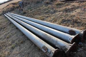 lot 18032 image: Metal Light Poles