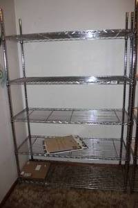lot 18063 image: 5Ft Tall Metro Rack
