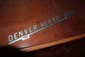 lot 18068 image: Denver Hearse Assoc  Signage