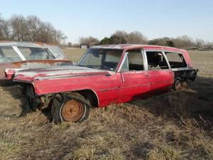 lot 11017 image: 1960s Pontiac Bonneville Hearse  Classic Car 