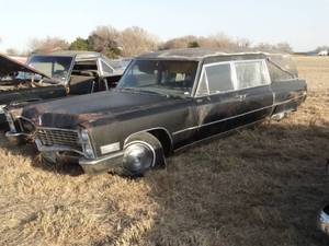 lot 11019 image: Late 1960s Cadilliac Hearse  Classic Car