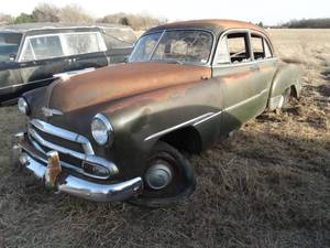 lot 11020 image: 1950 Chevy Deluxe  Classic Car  Project