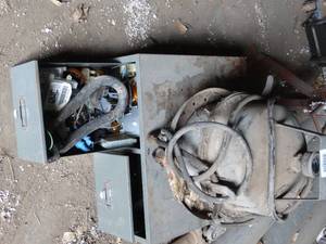 lot 11132 image: Small Air Tank and Misc  in East 12 of West Barn