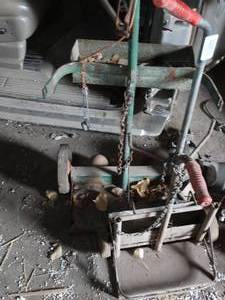 lot 11136 image: Two Welding Tank Dollies  East 12 of West Barn