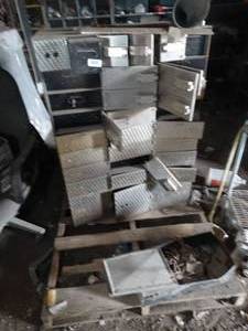 lot 11142 image: Bank Safe Deposit Boxes  Cabinet    East 12 of West Barn