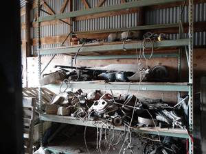 lot 11162 image: Pallet Rack Only  No Contents    West 12 of West Barn