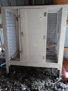 lot 11177 image: Large Animal Cage    West 12 of West Barn