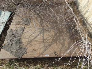 lot 11208 image: 5Ft x 5Ft Piece of Iron