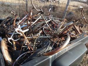 lot 11218 image: Vintage Pile of Old Bike  Bicycles