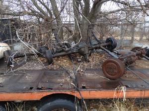 lot 11282 image: Lot of 4 Truck Rear Axles  More