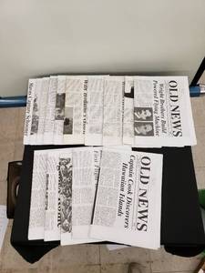 lot 8216 image: lot of Old News newspapers 1995-1997
