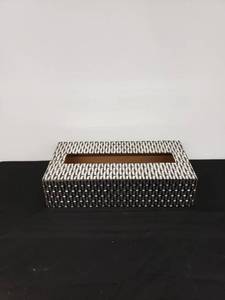 lot 8251 image: retro mirrored Kleenex holder