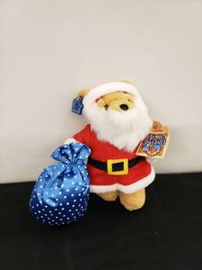 lot 8328 image: stuffed Santa bear NWT