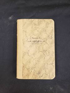lot 8396 image: Santa Fe notebook